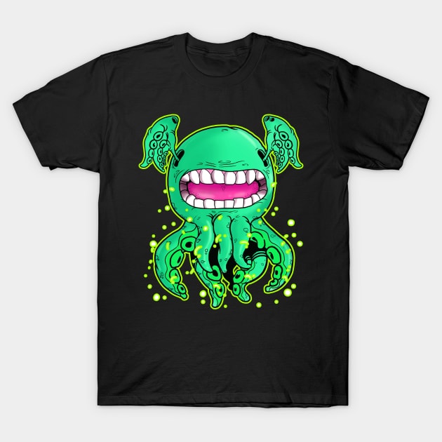 Cthulhu Dentata T-Shirt by mankeeboi